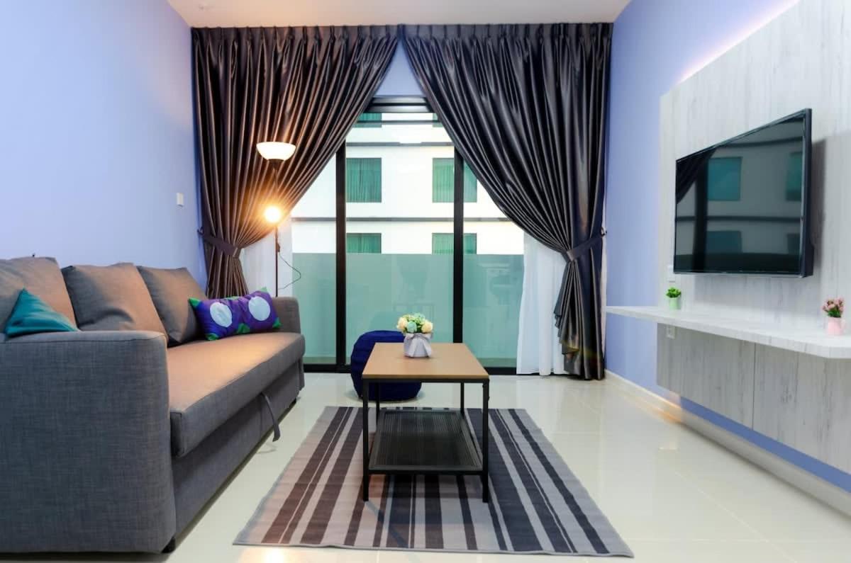 Cozy & High Floor Suite In Suasana Jb 15, Views Johor Bahru Exteriör bild